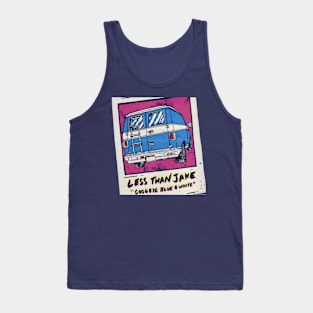 LTJ goodbye blue and white Tank Top